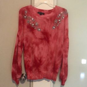Brand New Sweater Red with Bling!
